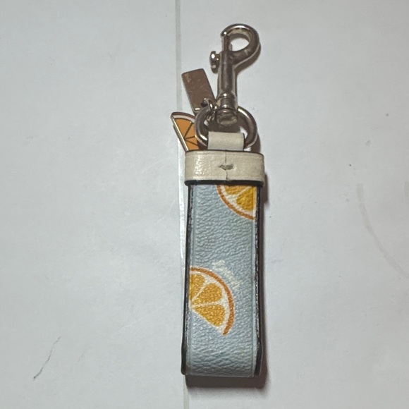 Coach citrus Keychain with Charm - Picture 2 of 4